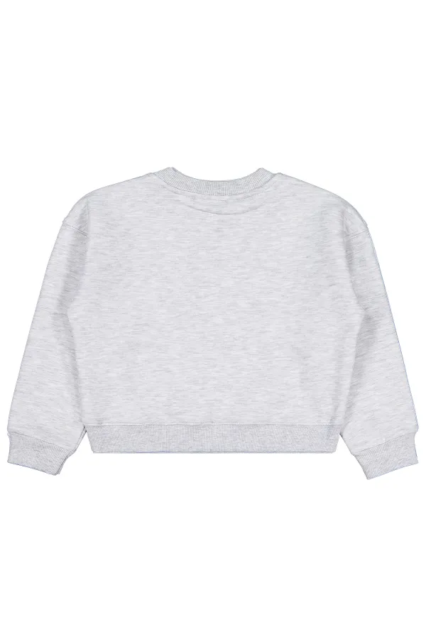 Girls' Sweatshirt 6-9 Years Old Caramel - Package