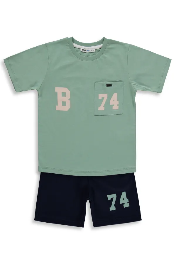 Boys' Team Set 2-5 Years Green - Package