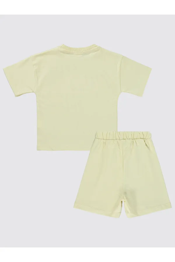 Ensemble pour garçon de 2 à 5 ans, couleur pierre - Emballage