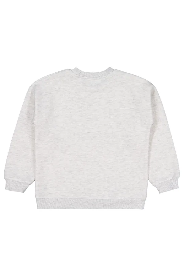 Kız Çocuk Sweatshirt 6-9 Yaş Karmelanj - Paket