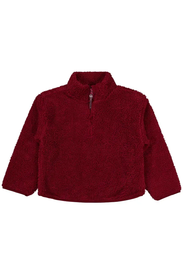 Erkek Çocuk Sweatshirt 10-13 Yaş Bordo - Paket