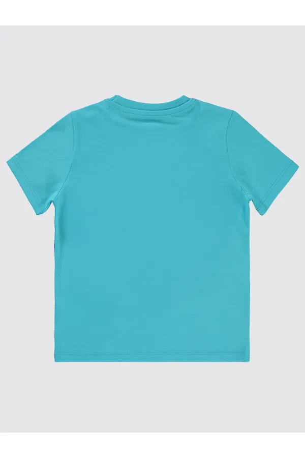 Boys T-Shirt 2-5 Years Turquoise - Package