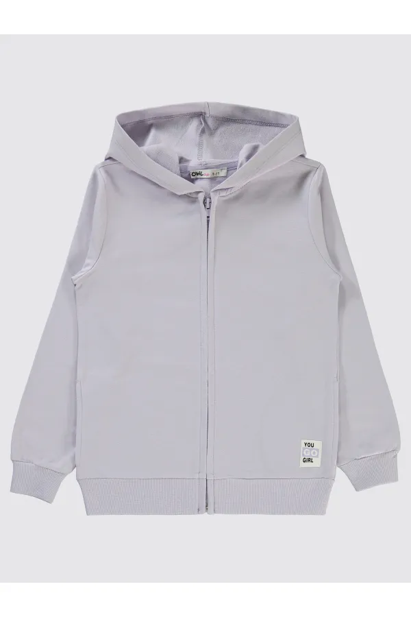 Kız Çocuk Hırka 10-13 Yaş Galaktik Leylak - Paket