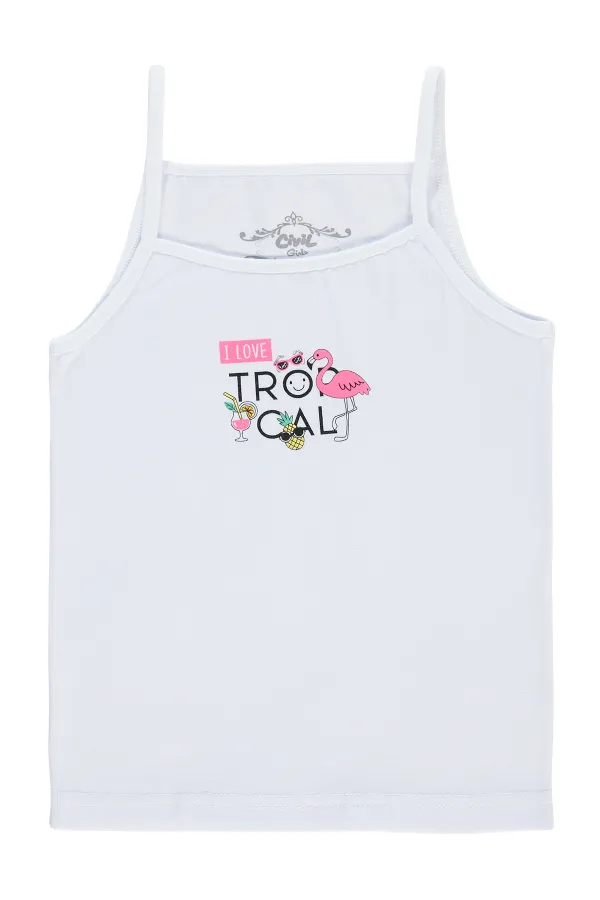 Kız Çocuk Atlet 2-9 Yaş Standart - Paket