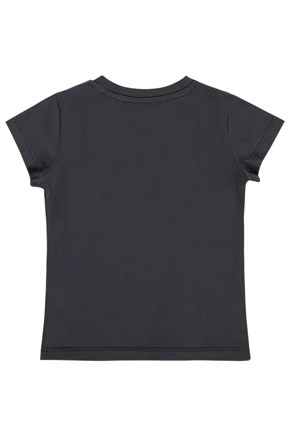 Girls' T-Shirt Km 2-5 Years Anthracite - Package