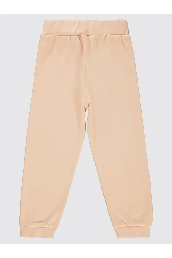 Girls Tracksuit Bottoms 2-5 Years Old Powder - Package