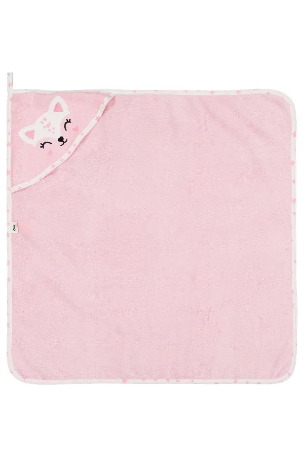 Serviette bébé rose 0-24 mois - Emballage Serviette bébé rose 0-24 mois - Emballage