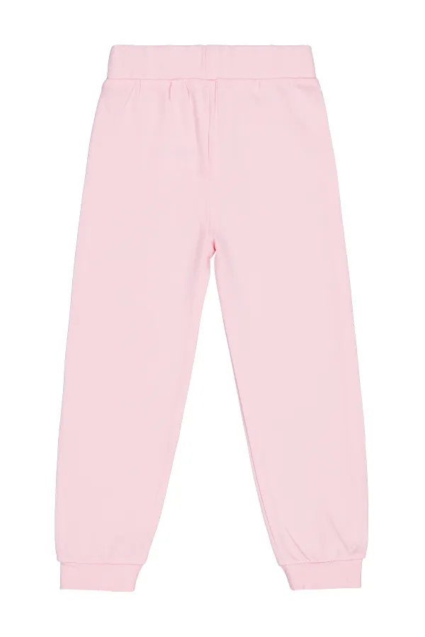 Bas de survêtement rose pour fille (2-5 ans) - Emballage