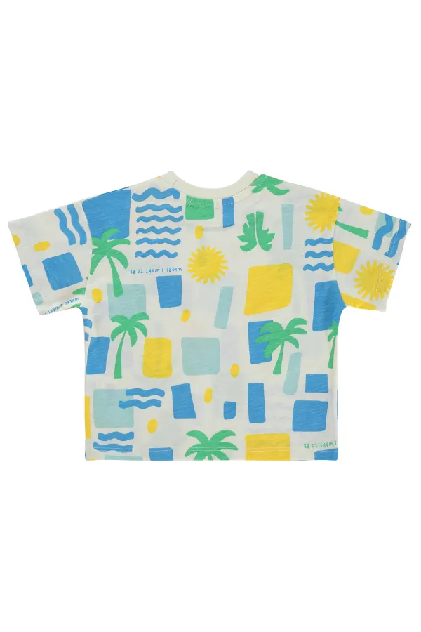 Boys' T-shirt, Ages 2-5, Off-White - Pack Boys' T-shirt, Ages 2-5, Off-White - Pack