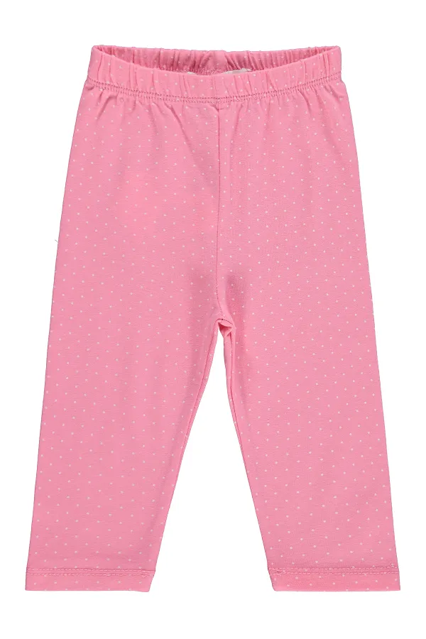 Baby Leggings 0-24 Months Light Pink - Pack