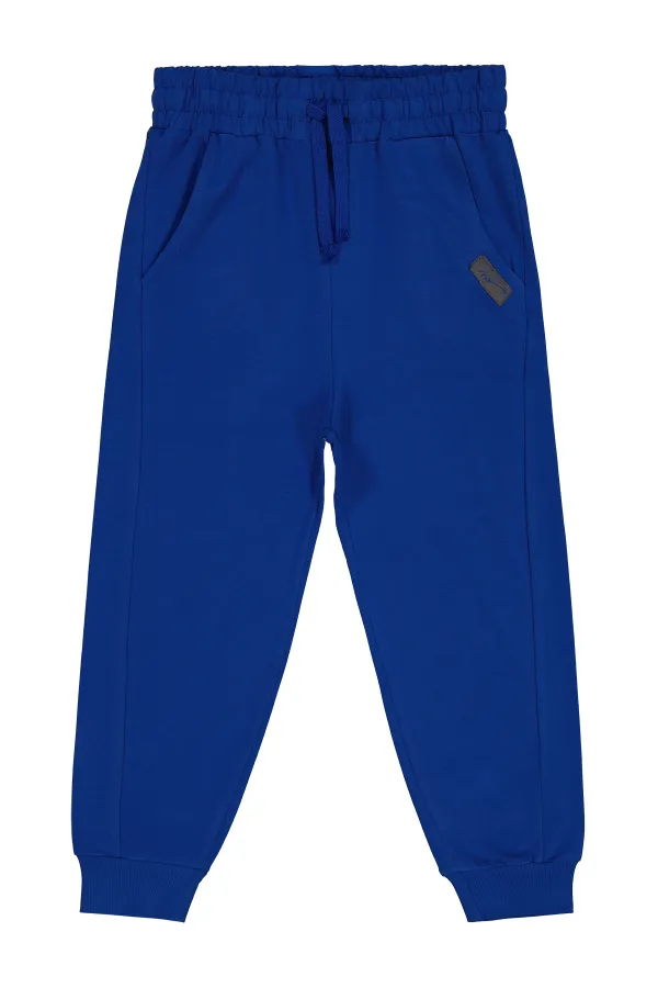 Boys Tracksuit Bottoms 10-13 Years Old Dark Saxe - Package