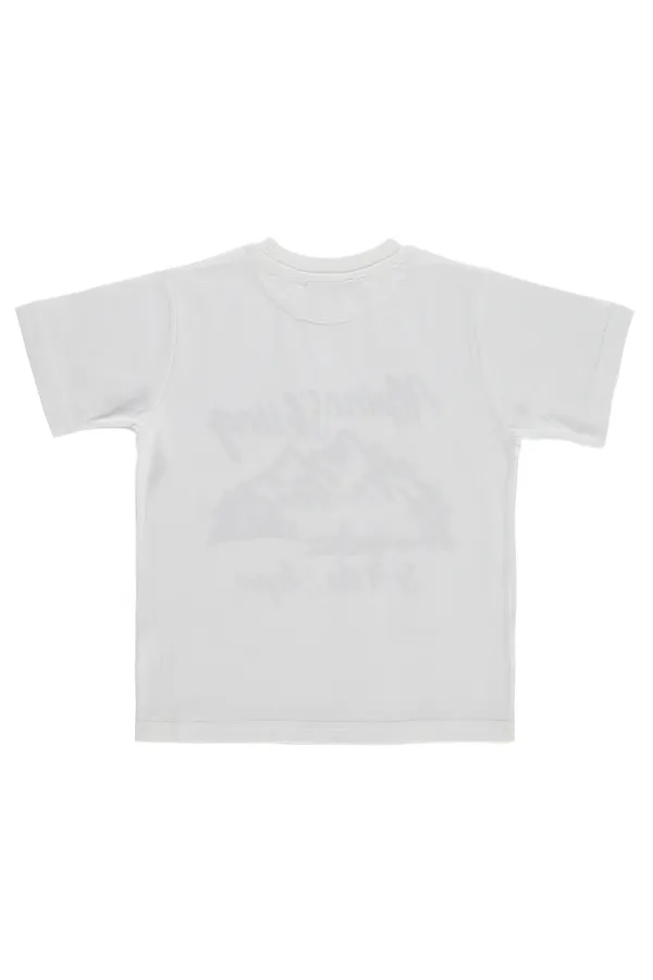 Erkek Çocuk Tişört Km 2-5 Yaş Beyaz - Paket