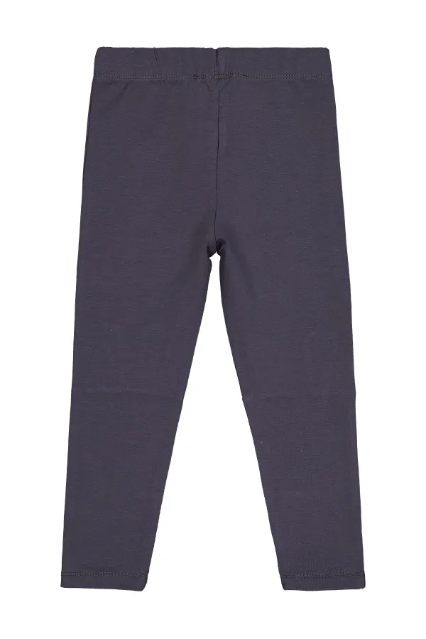 Collants anthracite pour filles de 2 à 5 ans - Paquet