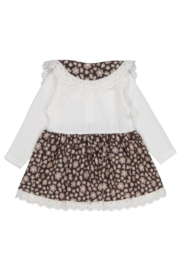 Baby Vest and Dress 0-24 Months Mink - Package