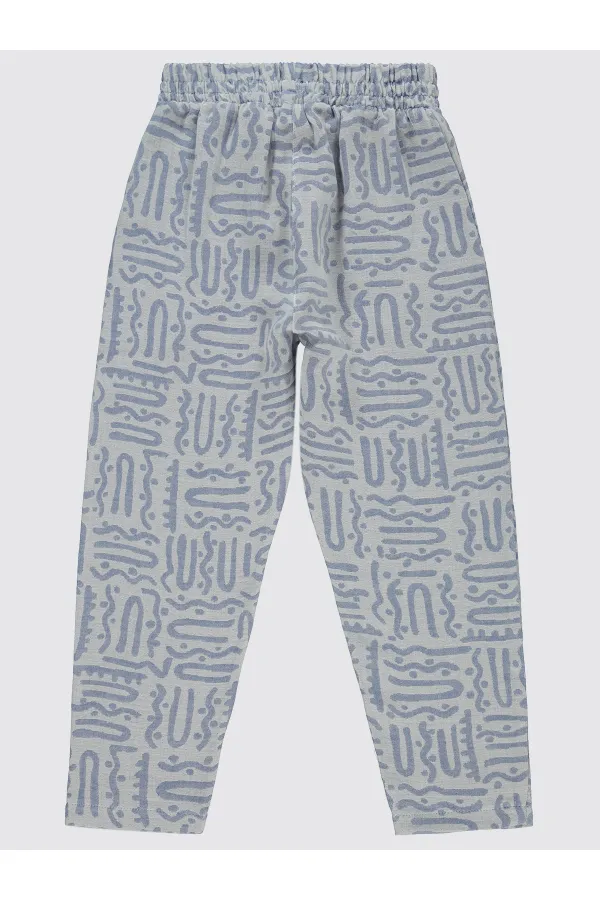 Pantalon garçon 6-9 ans bleu - Lot