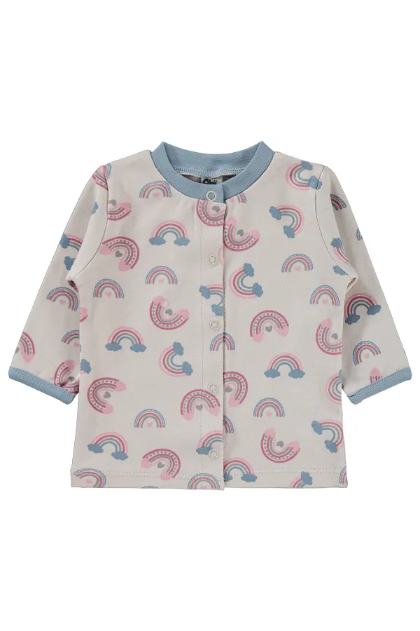 Ensemble pyjama bébé 0-24 mois couleur pierre - Emballage