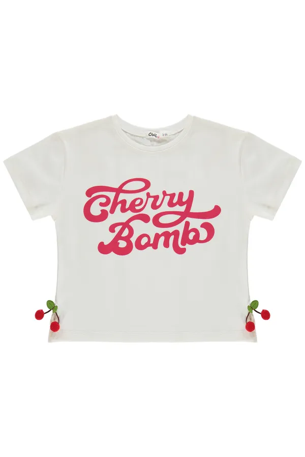 Kız Çocuk Takım 2-5 Yaş Ekru - Paket