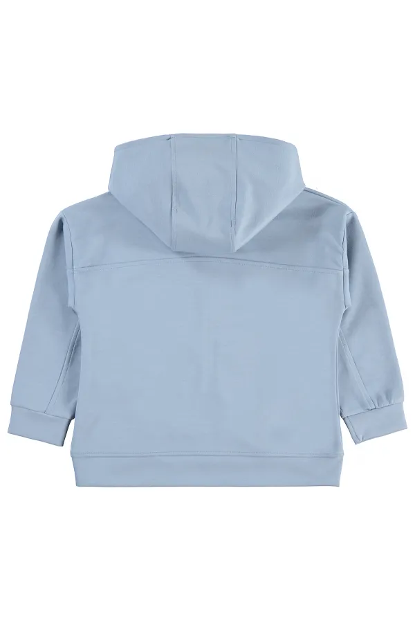 Gilet pour fille, 6-9 ans, bleu - Lot