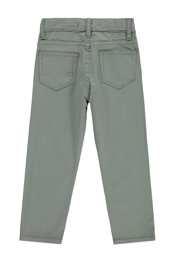 Pantalon garçon, 6-9 ans, vert clair - Lot
