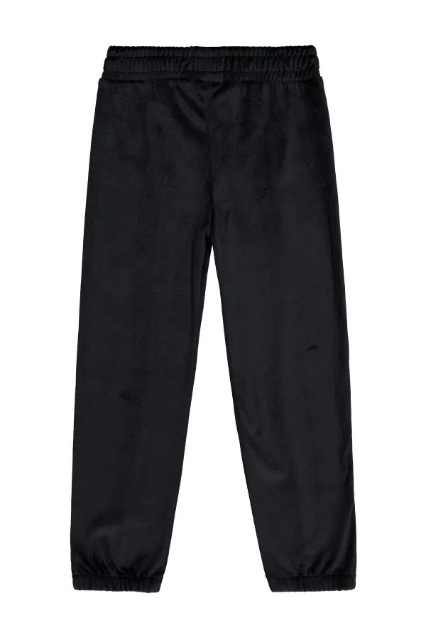 Girls Tracksuit Bottoms 10-13 Years Old Black - Pack