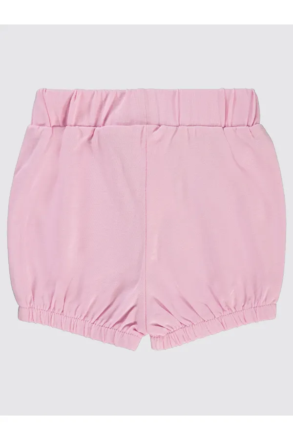 Bebek Şort 0-24 Ay Koyu Lila - Paket