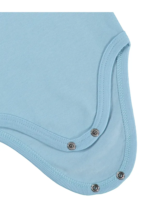 Bebek Çıtçıtlı Badi 0-24 Ay Mavi - Paket