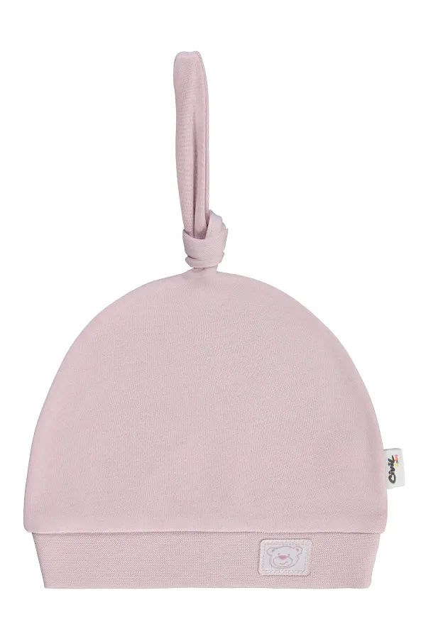 Bebek Bebe Şapka Bere ve Setler 0-24 Ay Pembe - Paket