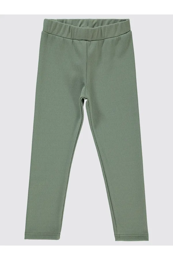 Collants verts pour filles de 6 à 9 ans - Paquet