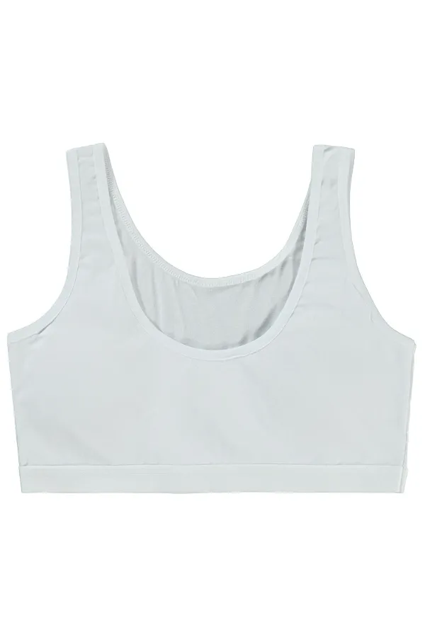 Kız Çocuk Büstiyer 10-13 Yaş Beyaz - Paket