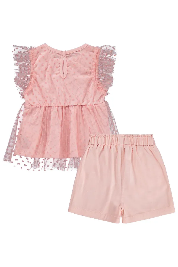 Girls' Team Set 2-5 Years Powder Pink - Pack