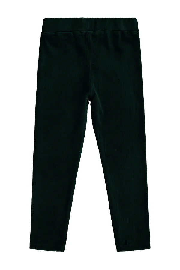 Collants pour filles de 10 à 13 ans, vert foncé - Emballage