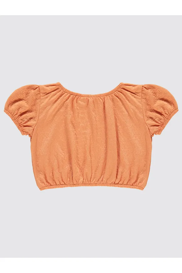 Girls' T-Shirt 10-13 Years Old Apricot Paste - Package