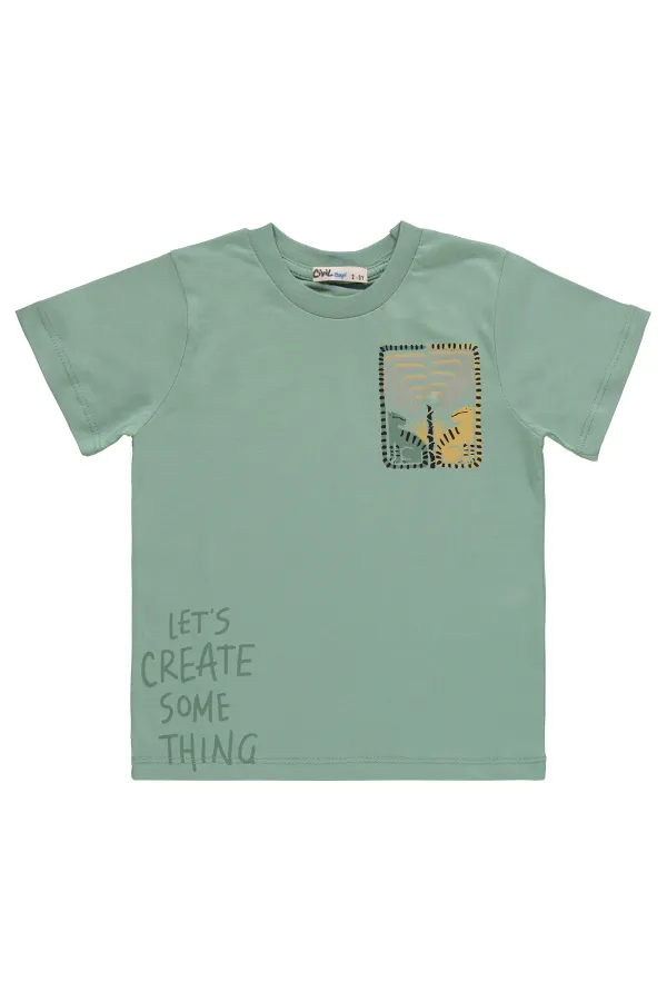 Erkek Çocuk Takım 2-5 Yaş Çağla Yeşili - Paket