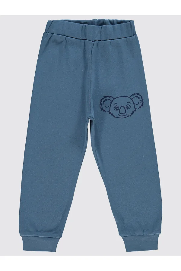 Bas de survêtement garçon 2-5 ans indigo - Emballage