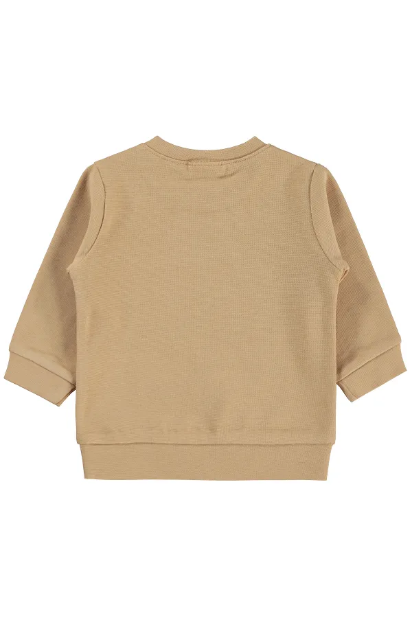 Bebek Sweatshirt 0-24 Ay Taba - Paket Bebek Sweatshirt 0-24 Ay Taba - Paket