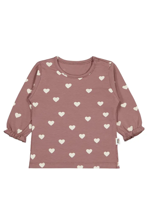 Bebek Sweatshirt 0-24 Ay Kahve - Paket