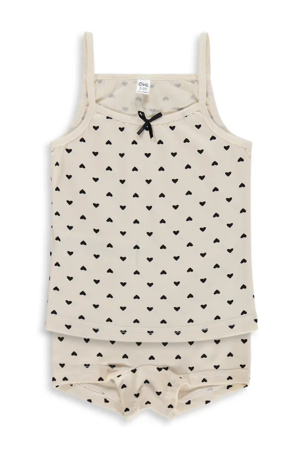 Kız Çocuk İç Çamaşırı Takım 2-9 Yaş Vanilya - Paket