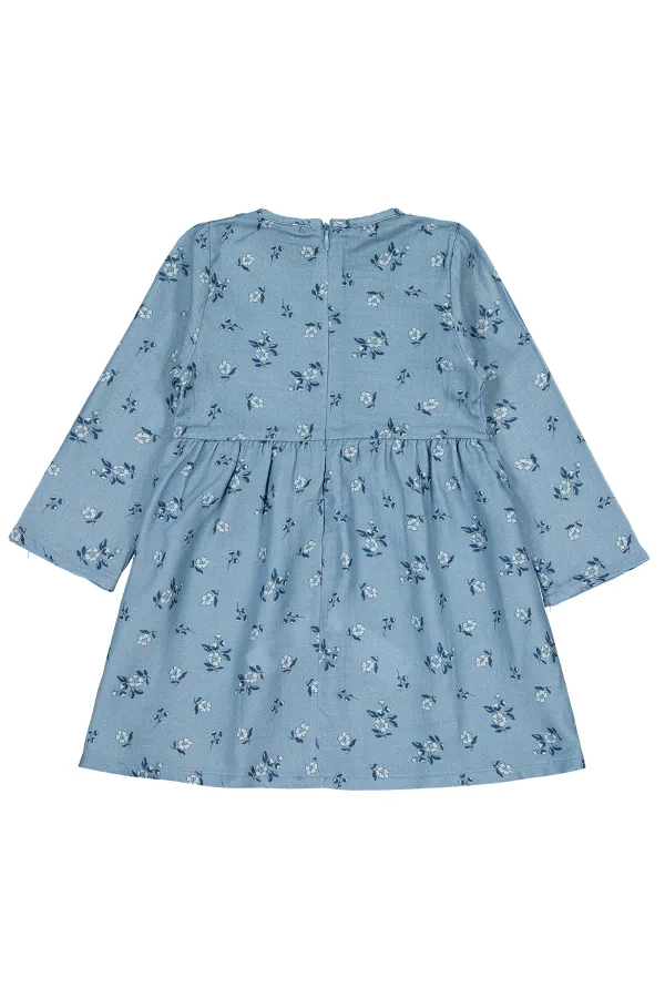 Girl's Vest and Dress 2-5 Years Blue - Package