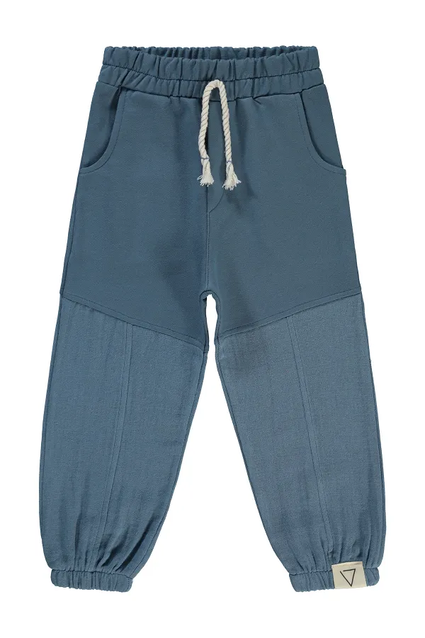 Pantalon garçon 2-5 ans indigo - Emballage