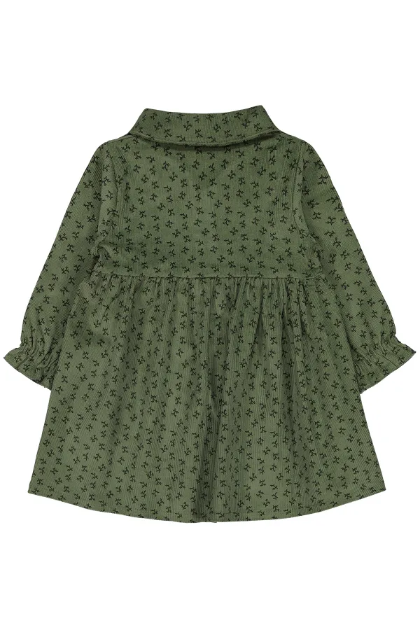 Bebek Jile ve Elbise 0-24 Ay Haki - Paket