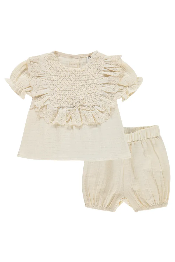 Baby Set 0-24 Months Cream - Pack