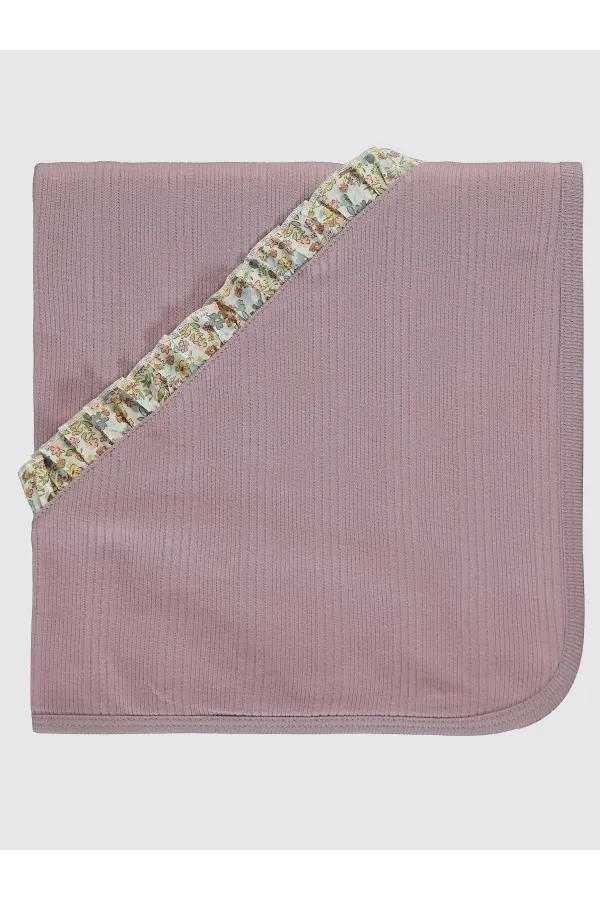 Bebek Battaniye ve Kundak 0-24 Ay Soft Lila - Paket