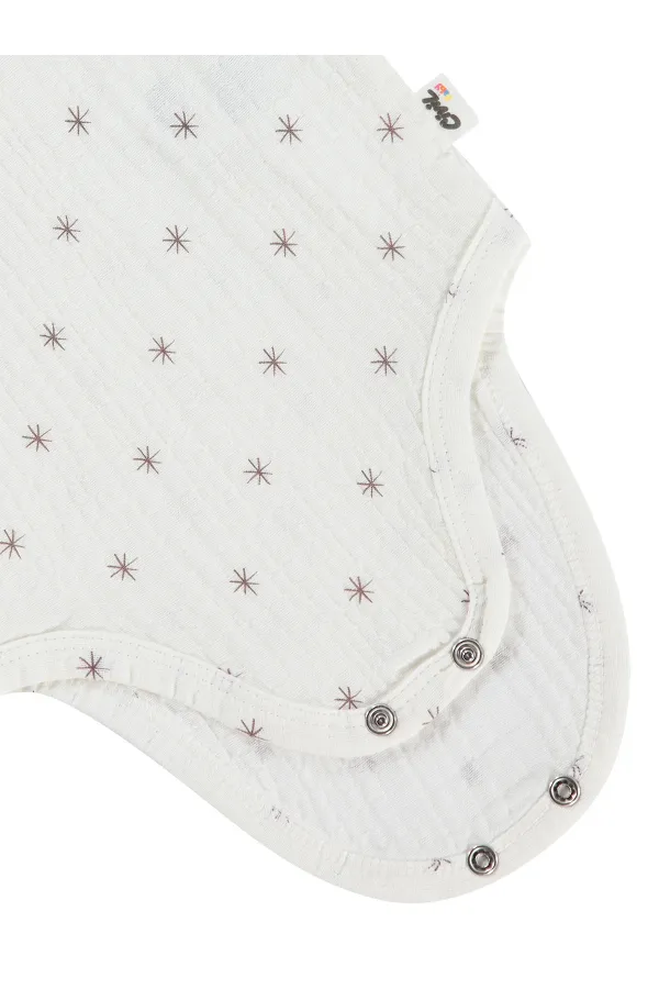 Bebek Çıtçıtlı Badi 0-24 Ay Acı Kahverengi - Paket