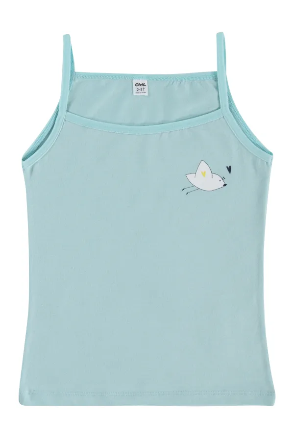 Débardeur de sport pour filles, 2-9 ans, emballage standard