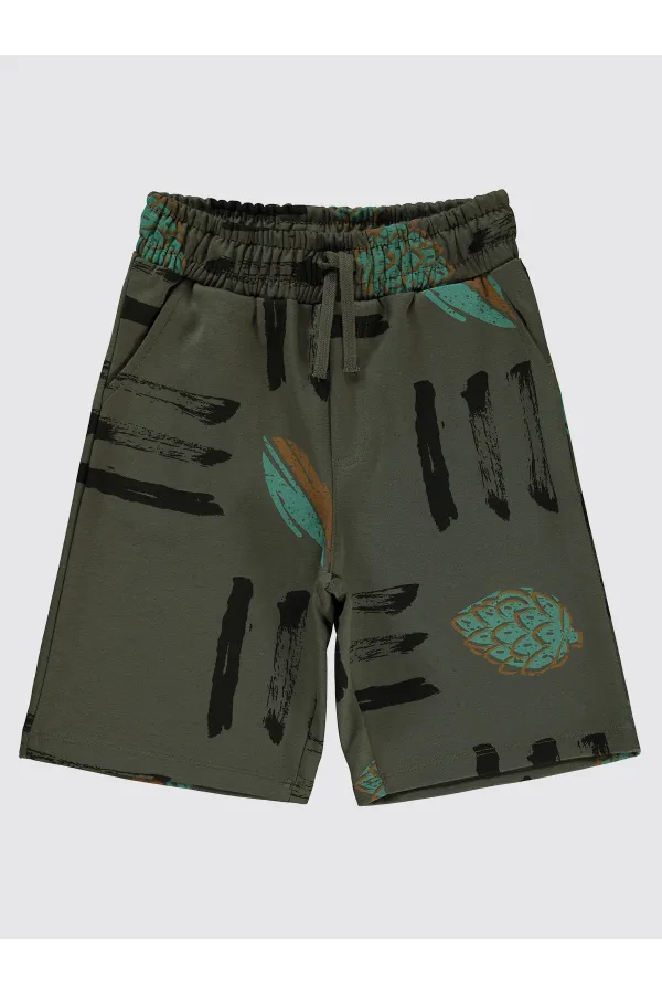 Capri garçon 10-13 ans kaki - Pack