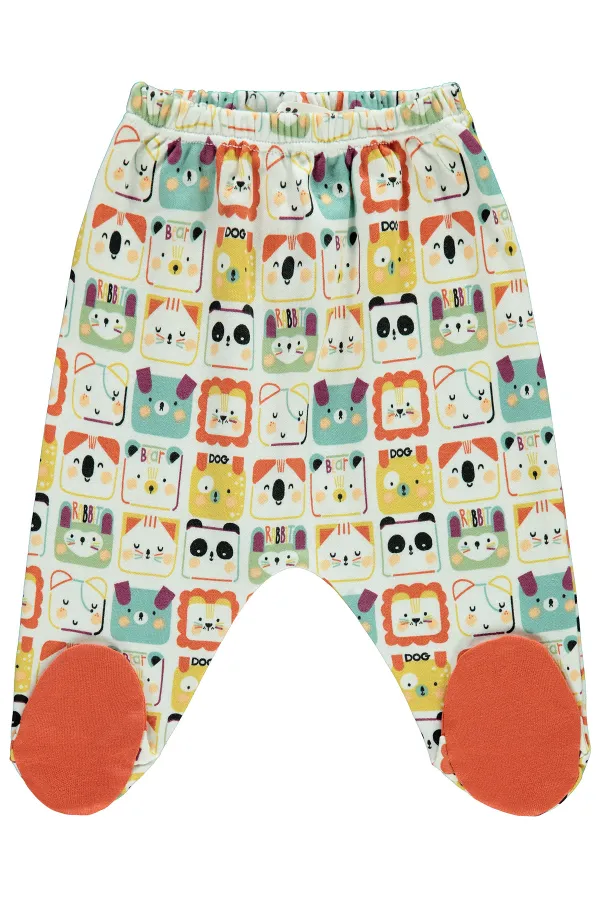 Couche une pièce pour bébé de 0 à 24 mois - Motif tuile - Emballage