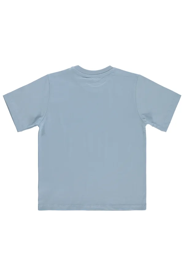 Boys' T-Shirt KM 6-9 Years Soft Indigo - Pack