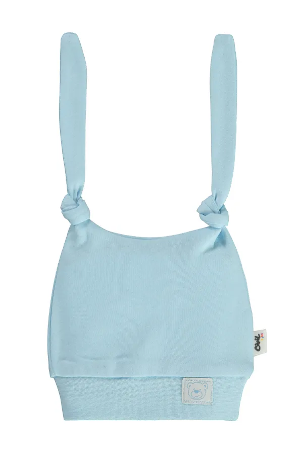 Bonnets, chapeaux et ensembles pour bébés de 0 à 24 mois, bleus - Emballage