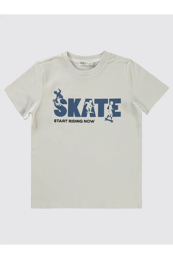 Erkek Çocuk Gömlek 6-9 Yaş İndigo - Paket