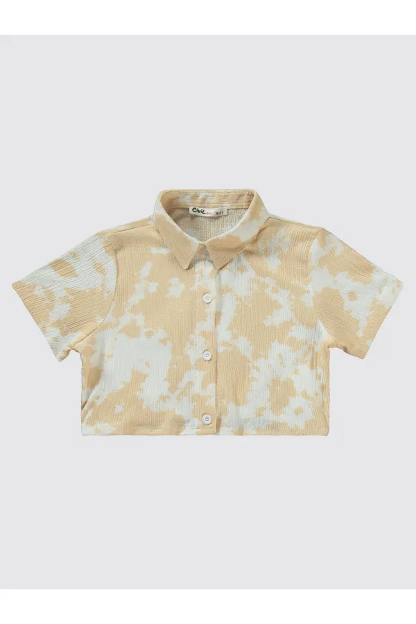 Girls' Set 6-9 Years Beige - Package